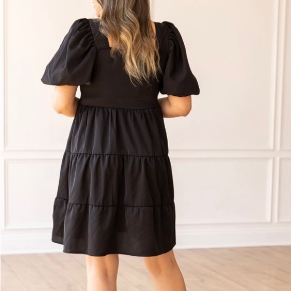 🎉🖤 NEW Emma Black Dress Versatile - Picture 3 of 3